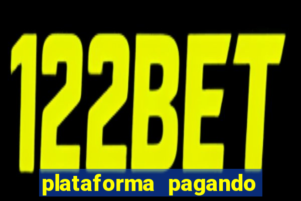 plataforma pagando no cadastro slots